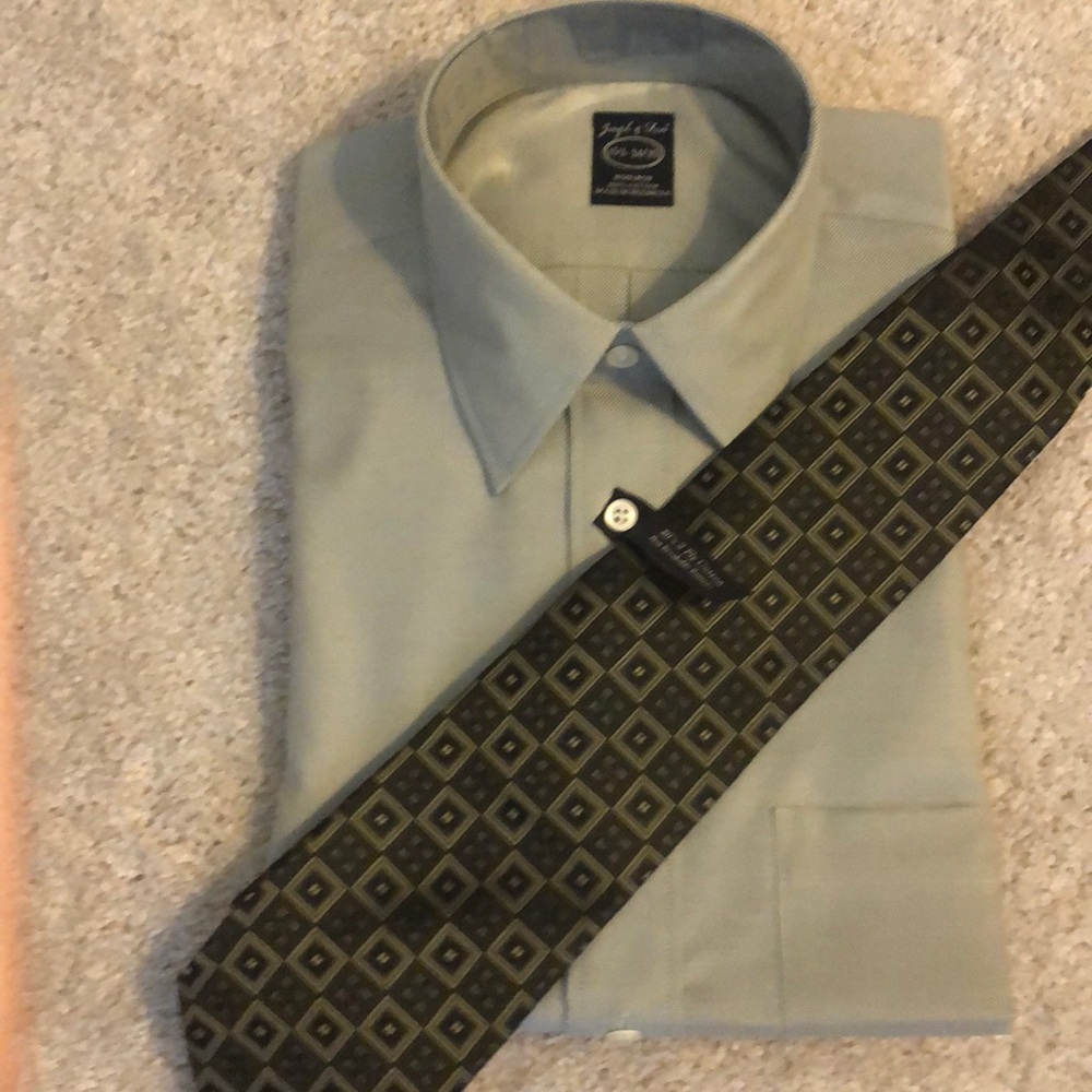 Brand new shirt and tie!